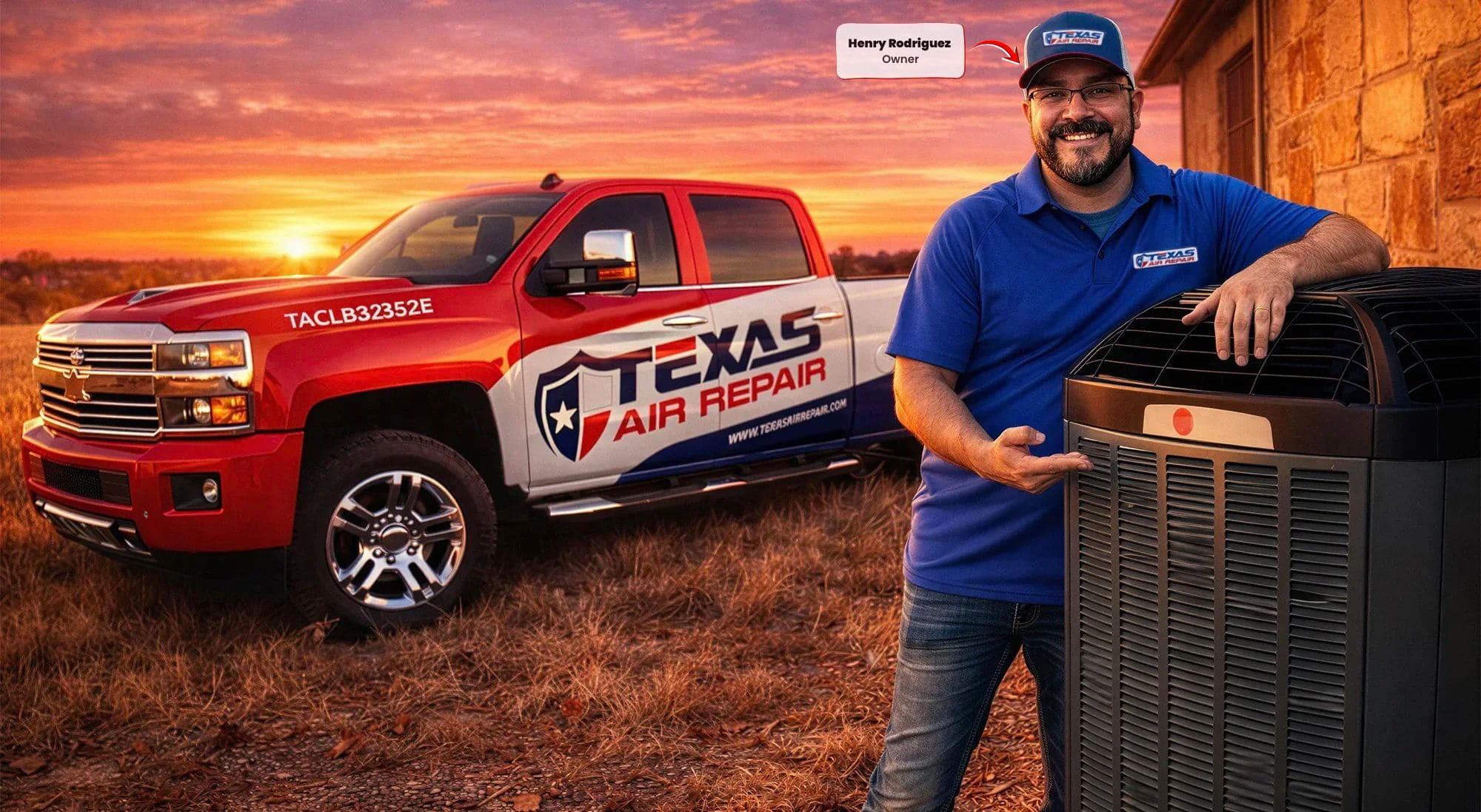 Henry Rodriguez, owner of Texas Air Repair