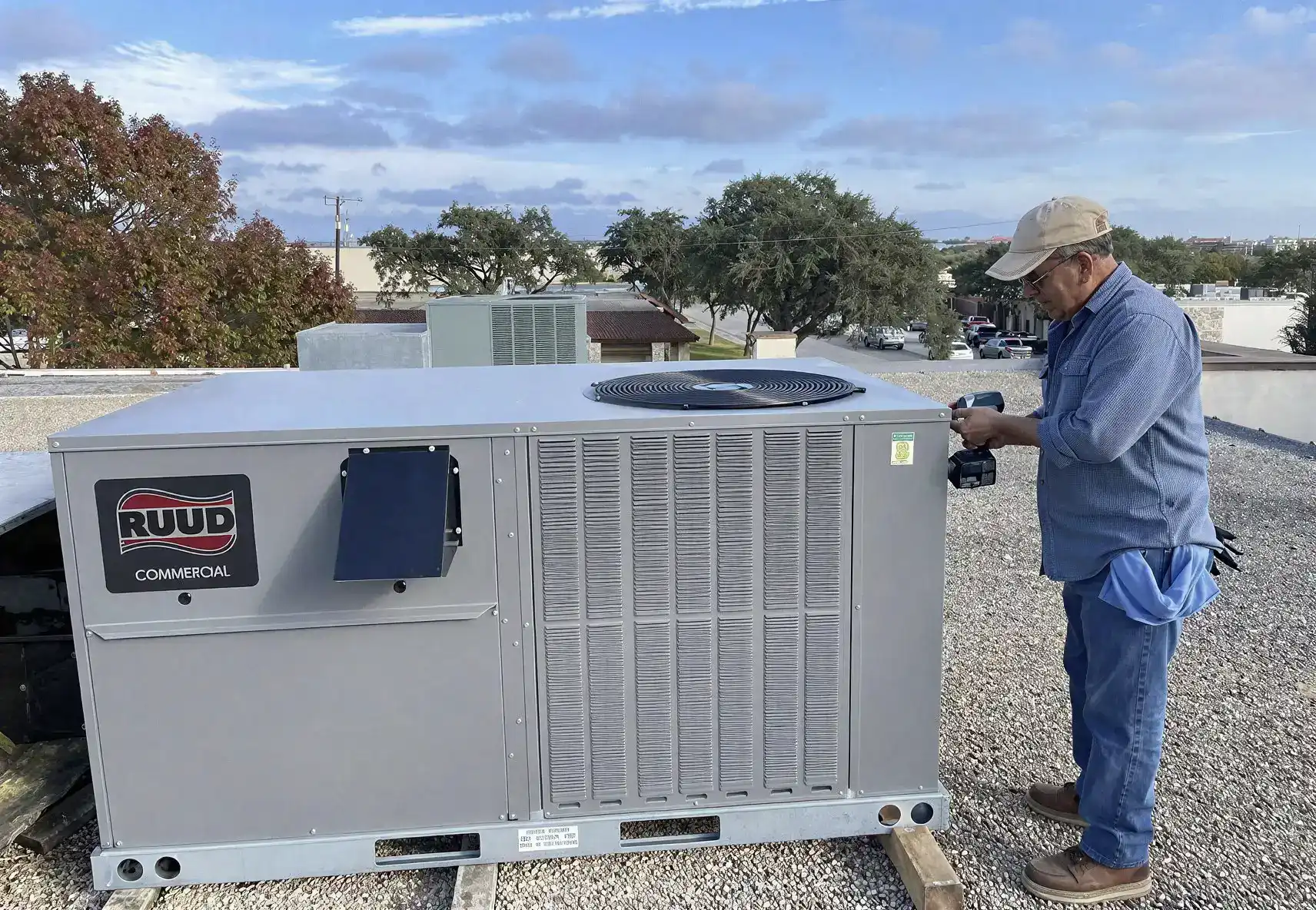 Commercial HVAC rooftop unit
